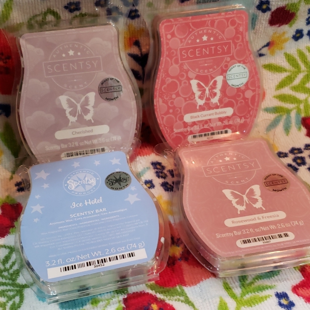 Scentsy Assorted Bars 4 count